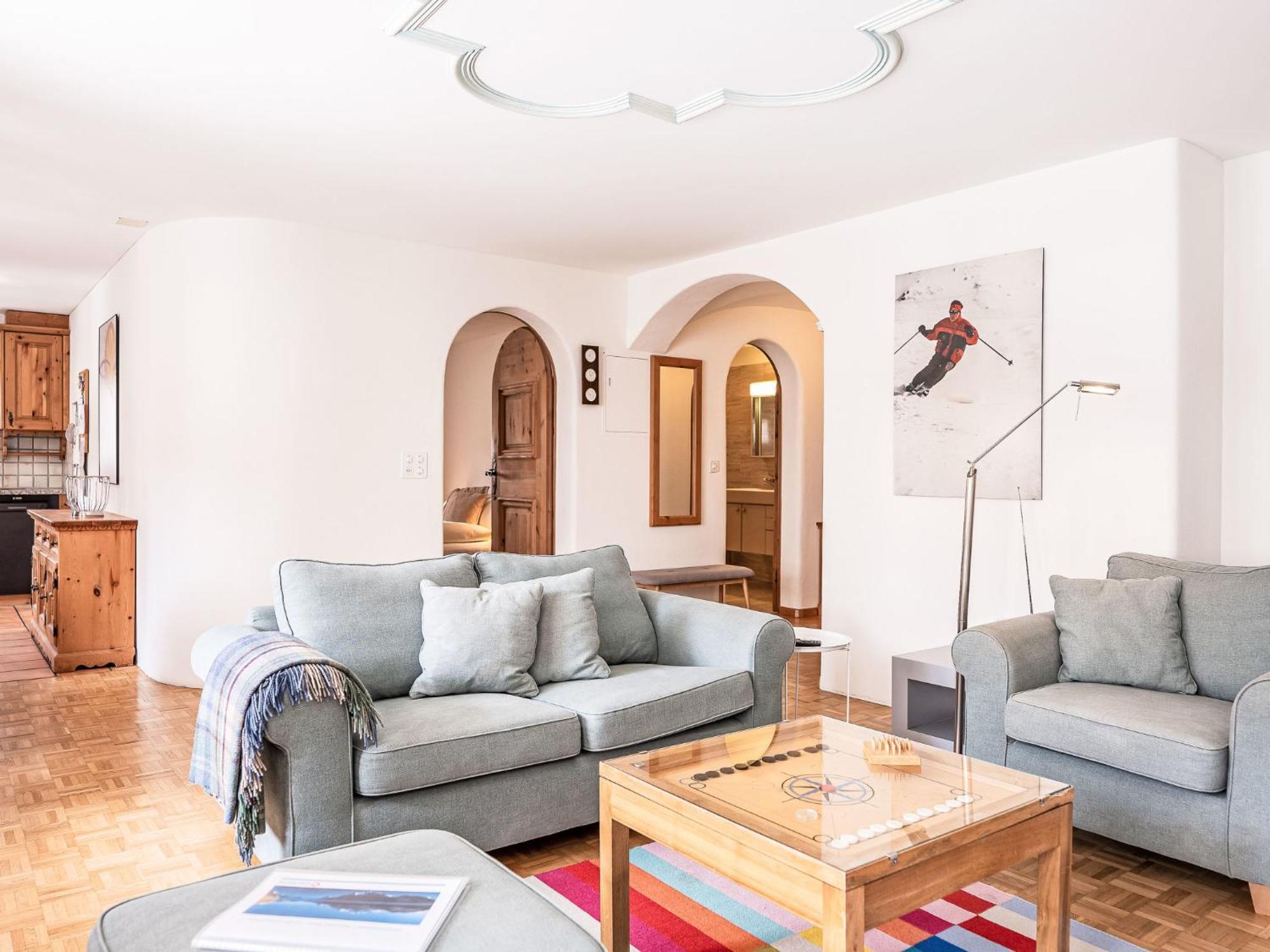 Apartment Chesa Mezzaun By Interhome Zuoz Luaran gambar