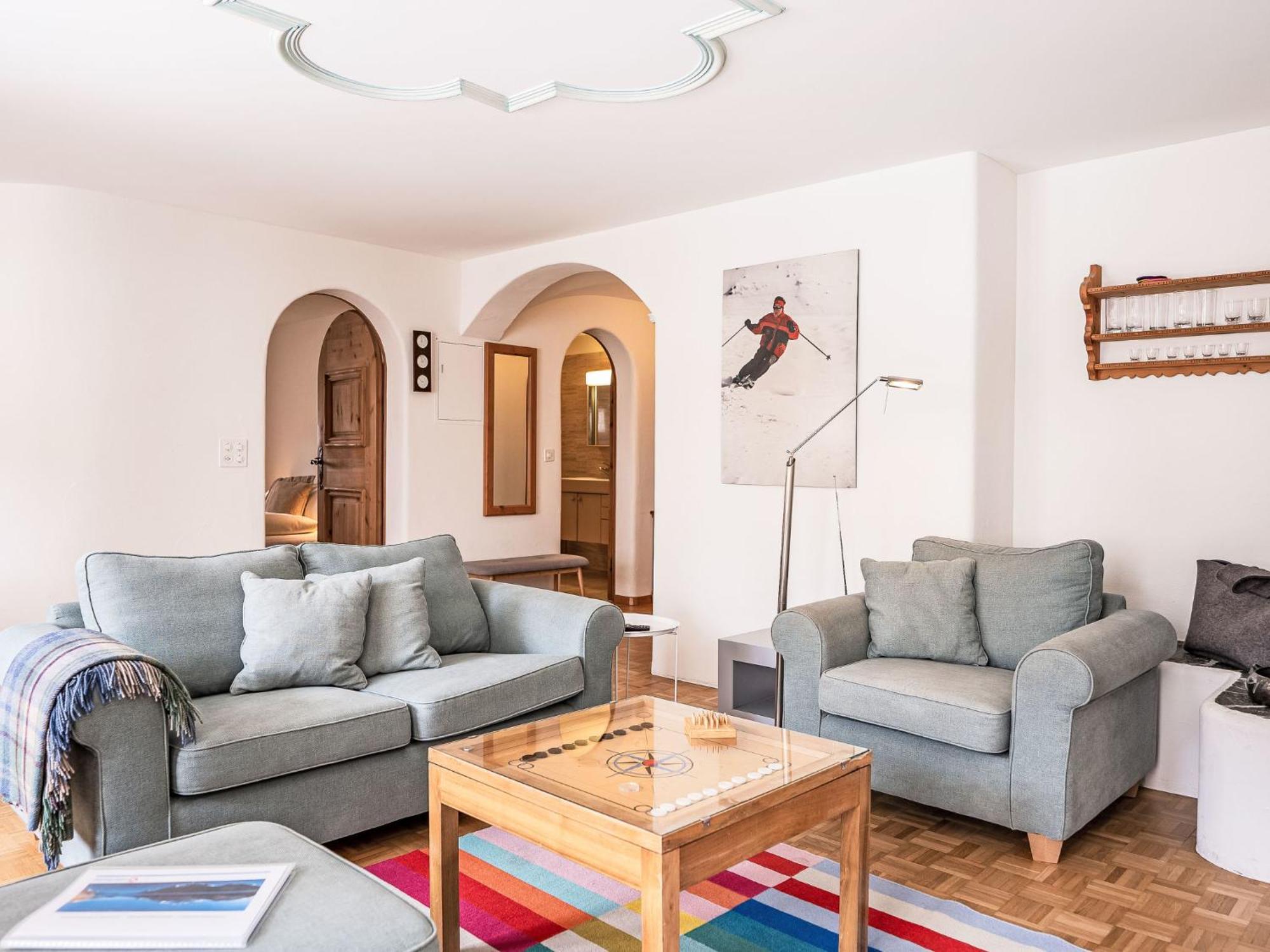 Apartment Chesa Mezzaun By Interhome Zuoz Luaran gambar