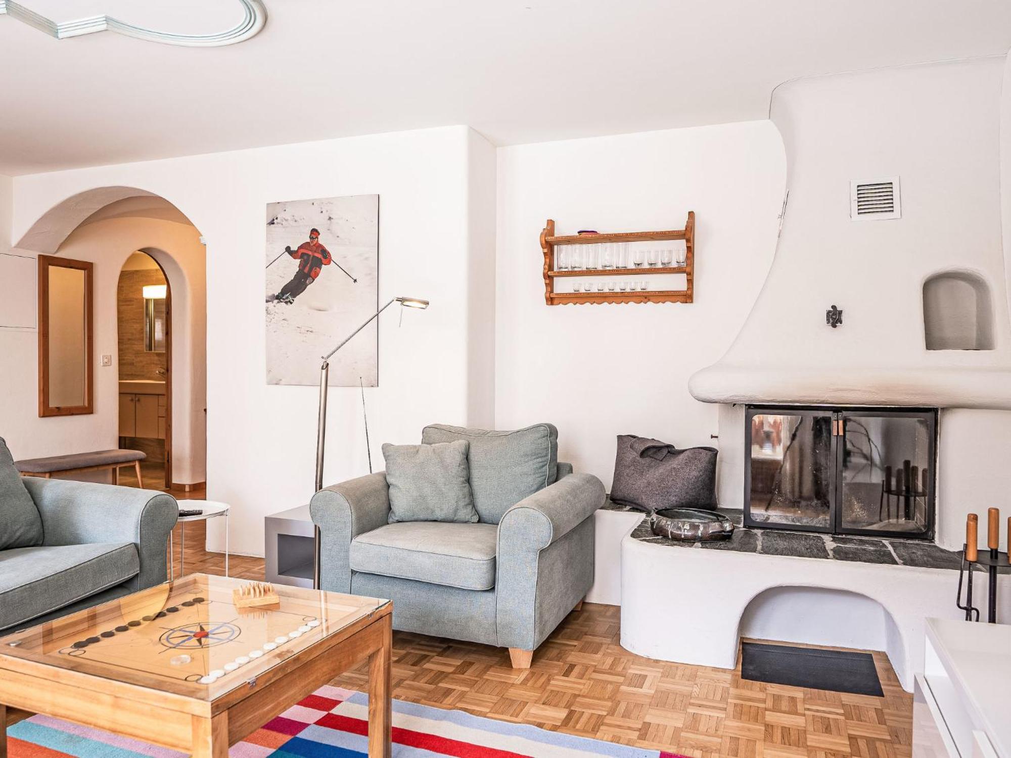 Apartment Chesa Mezzaun By Interhome Zuoz Luaran gambar